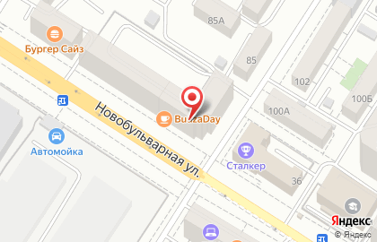 Суши-бар Суши Love на Новобульварной улице на карте