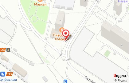 Киоск печатной продукции Антарес в Западном Дегунино на карте
