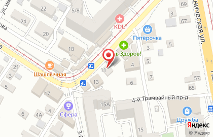 Салон бытовых услуг в Октябрьском районе на карте