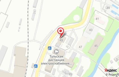 Магазин строительных материалов в Туле на карте