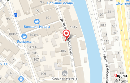 Магазин обуви и камуфлированной одежды 50х50 на карте