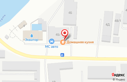 Домашняя кухня на улице Пушкина на карте