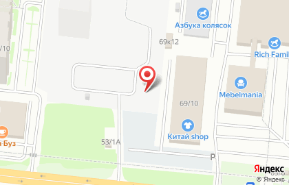 Шиномонтажная мастерская на площади Карла Маркса на карте