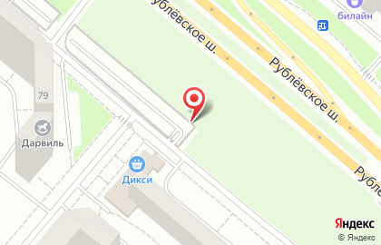 Компания Московский паркинг на Истринской улице на карте