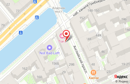Магазин посуды и хозтоваров в Адмиралтейском районе на карте