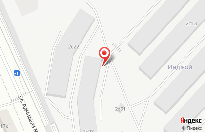 Торгово-производственная фирма Авермат на улице Адмирала Макарова на карте