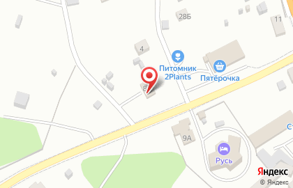 Автокомплекс на Вербной улице на карте