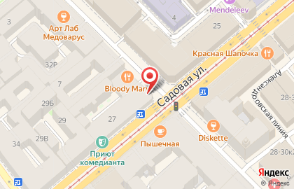 Ломбард 585Gold на метро Садовая на карте