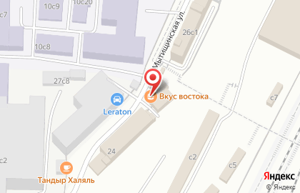 ЗАО Банкомат, Банк ВТБ 24 на 1-й Мытищинской улице на карте