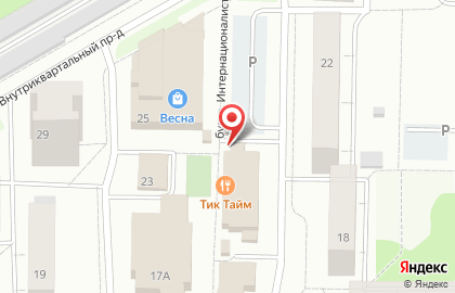 Орхидея на бульваре Интернационалистов на карте