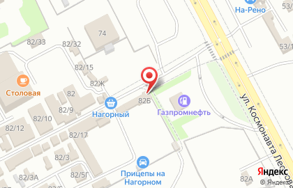 Магазин PROавто на улице Космонавта Леонова на карте