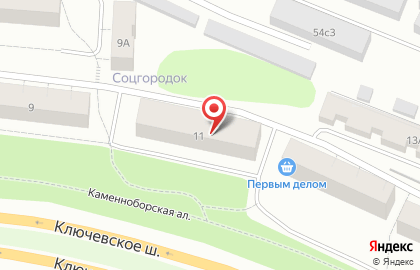 Частный детский сад Маленькая страна в Петрозаводске на карте