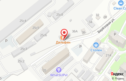 Гостиница Дельфин в Первомайском районе на карте