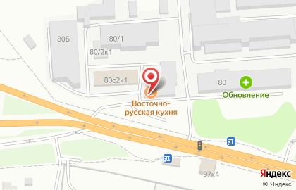 Закусочная в Новосибирске на карте