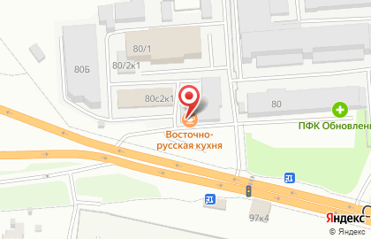 Закусочная в Новосибирске на карте