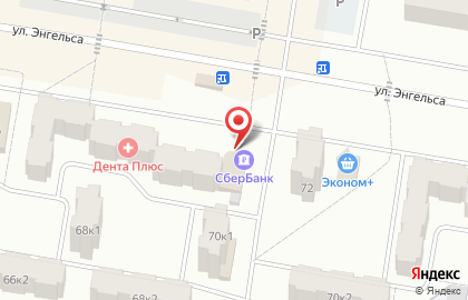 Страховая компания СберСтрахование на улице Энгельса на карте