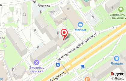 Мастерская Gold в микрорайоне Ольминского на карте