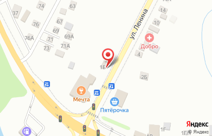 Торговый дом Альпин на улице Ленина на карте