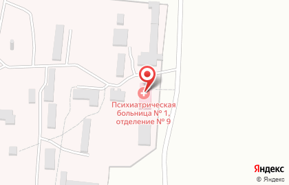 Брянская областная психиатрическая больница №1 на Школьной улице на карте