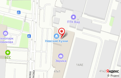 Окно в Петербург на карте