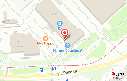 Торговый комплекс Да в Ленинском районе на карте