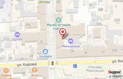 Сервисный центр Колибри в Советском районе на карте