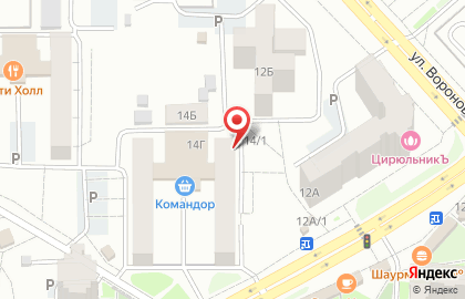 Отделение службы доставки Boxberry в Советском районе на карте