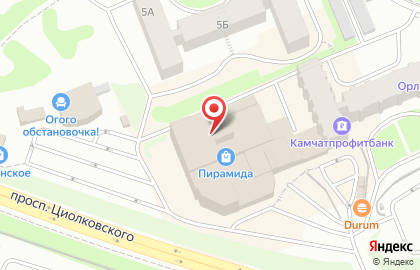 Магазин товаров для домашнего уюта Домовид в Петропавловске-Камчатском на карте