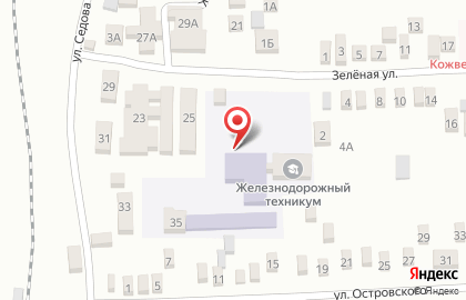 Батайский техникум железнодорожного транспорта и строительства в Батайске на карте
