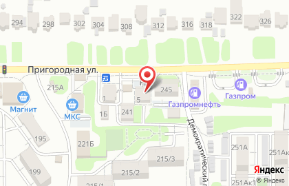 Магазин строительно-отделочных материалов в Ставрополе на карте