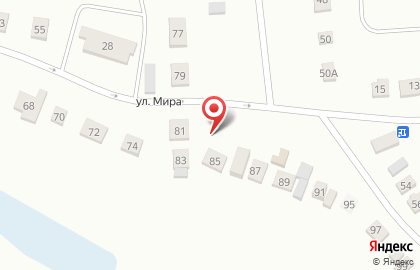 Продуктовый магазин в переулке Гимова, 3а на карте