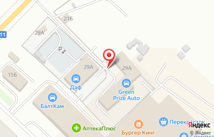 Автосервис ДАФ на карте