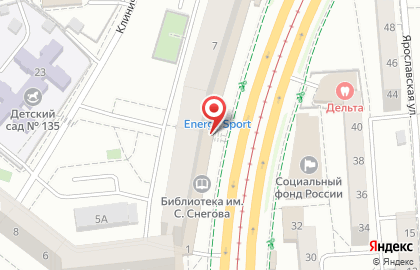 Магазин Подводный мир в Ленинградском районе на карте