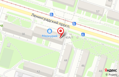 Бар Бахус на Ленинградском проспекте на карте