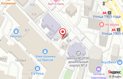 ЗАО Зеленый мыс на карте