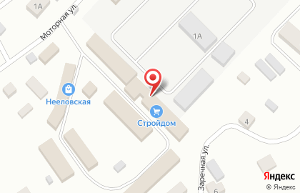 Хозяйственный магазин Пирамида на Моторной улице на карте