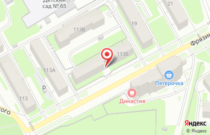 Общежитие Вологодский педагогический колледж на улице Горького на карте
