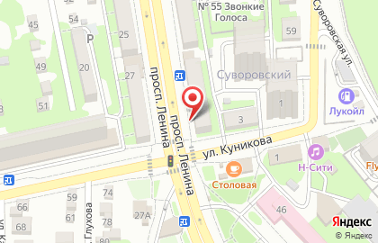 Туристическое агентство PEGAS Touristik на проспекте Ленина на карте