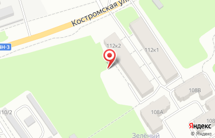 Новостройки, группа строительных компаний КФК №1 на улице Костромская 110/1 на карте