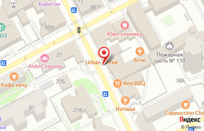 Локон на Сибирской улице на карте
