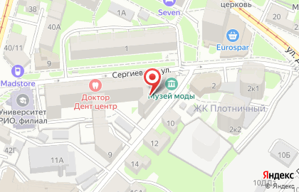 Торговый дом Сплав в Нижегородском районе на карте