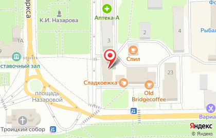 МТС в Пскове на карте
