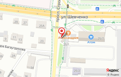 Бар Бавария на улице Шевченко на карте