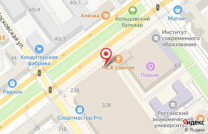 Агентство недвижимости СмениКвартиру.Ру на Кольцовской улице на карте