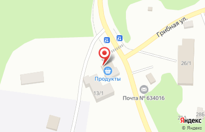 Магазин-склад, ООО Томский лакокрасочный завод на карте