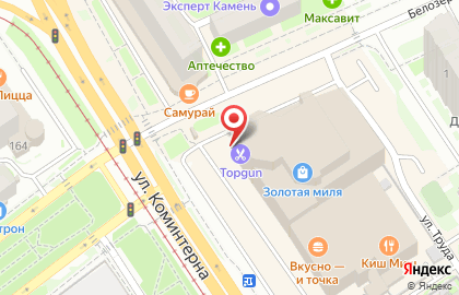 Центр страхования ИмпериалЪ на улице Коминтерна на карте