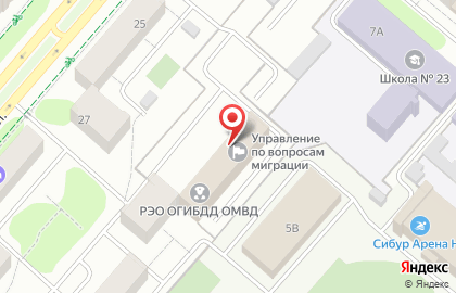 Отдел по вопросам миграции Управления МВД России по г. Нижнекамск на Студенческой улице на карте