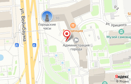 Главное Управление по ГО, ЧС и пожарной безопасности Администрации г. Красноярска на карте