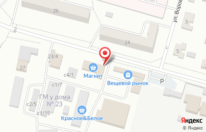 Супермаркет Магнит на Липецкой улице на карте
