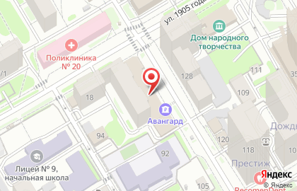 Магазин кондитерских изделий Сладомир на Площади Гарина-Михайловского на карте